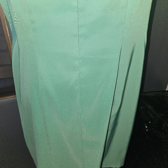 Alyx Womans Sleeveless Green Dress Size 14 - Picture 11 of 13